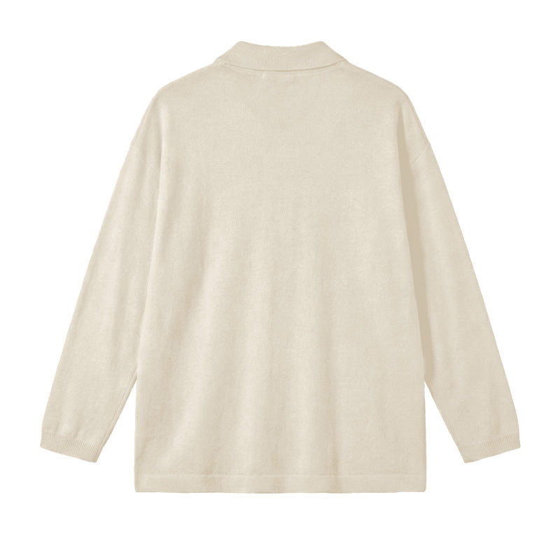 Luxe Layering: Merino Wool & Viscose Soft-Knit Shacket | Cream