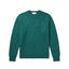 The Antwerp Artisan Series: Wool & Alpaca "Confetti" Knit Crewneck | Green, Blue, Papaya