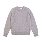 The Antwerp Essential Series: 80% Heavyweight Wool Crewneck | Khaki, Taupe & Speckled Navy