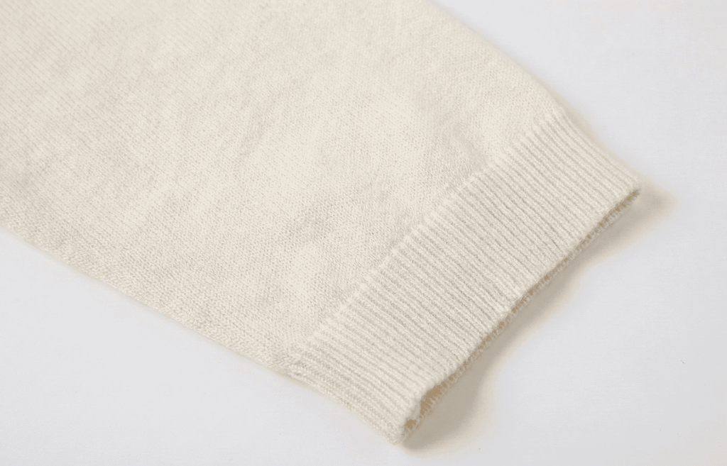 Luxe Layering: Merino Wool & Viscose Soft-Knit Shacket | Cream