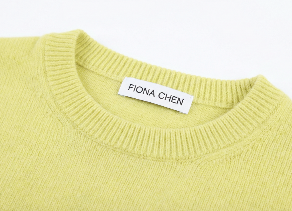 Men’s 80% Wool Fine Knit Sweater | Classic Crew Neck | Antwerp Archive Edition